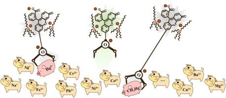 A highly sensitive fluorescent probe based on functionalised ionic liquids for timely detection of trace Hg2+ and CH3Hg+ in food