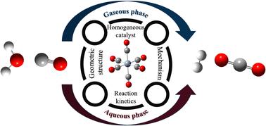 A density functional theory study of the water–gas shift reaction catalyzed by a Cr(CO)6 complex†