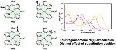 Synthesis of four regioisomeric Ni(ii) azacorroles via oxidative ring-expansion of prefunctionalised norcorroles†