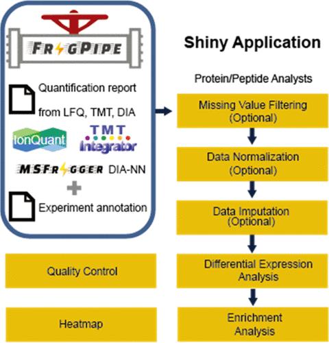 Analysis and Visualization of Quantitative Proteomics Data Using FragPipe-Analyst