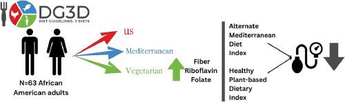 Similar changes in diet quality indices, but not nutrients, among African American participants randomized to follow one of the three dietary patterns of the US Dietary Guidelines: A secondary analysis