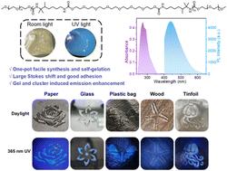 One-pot preparation of nonconventional luminescent polymer gels driven by polymerization†