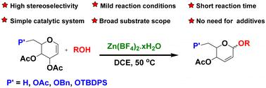 Zinc tetrafluoroborate catalyzed α-stereoselective synthesis of pseudoglycals: efficient synthesis of digitoxin α-l-amicetose†