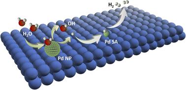 Atomic layer deposition of Pd nanoparticles and single atoms on self-supported carbon monolithic catalysts synergistically boosts the hydrogen evolution reaction†