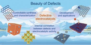 Design and regulation of defective electrocatalysts