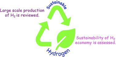 Sustainability of hydrogen manufacturing: a review