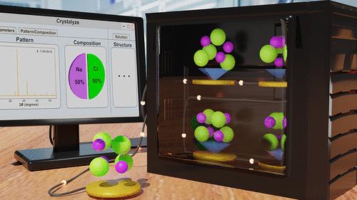 Crystal Structure Determination from Powder Diffraction Patterns with Generative Machine Learning