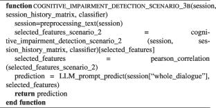 Explainable cognitive decline detection in free dialogues with a Machine Learning approach based on pre-trained Large Language Models