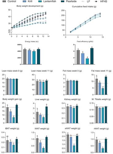 Are mesopelagic organisms nutritious food? Impact on metabolism, availability of nutrients, and contaminants from dietary intervention in C57BL/6J mice model