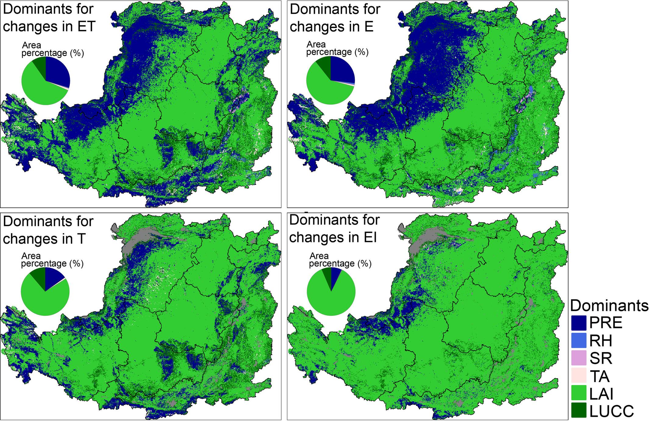 Dissecting changes in evapotranspiration and its components across the Losses Plateau of China during 2001–2020