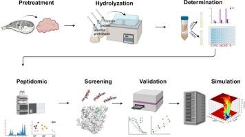 Identification of novel xanthine oxidase inhibitory peptides from Takifugu obscurus: Peptidomic analysis, molecular docking, and dynamics simulation