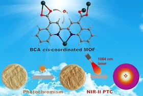 NIR-II absorption and photothermal conversion in a photochromic metal–organic framework based on cis-2,2′-biquinoline-4,4′-dicarboxylate†