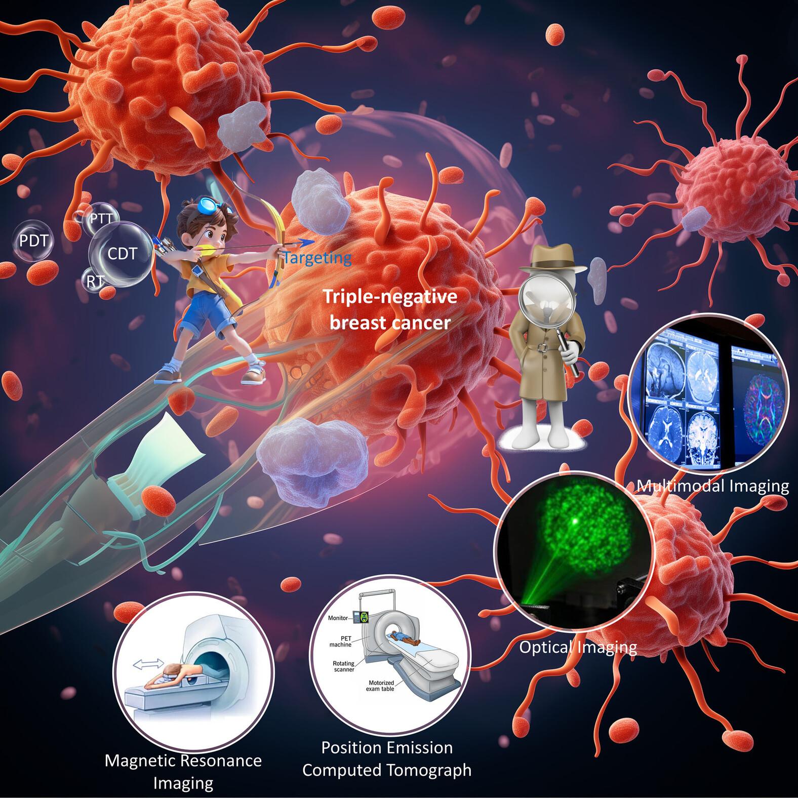 Targeted Nanoprobes Enabled Precision Theranostics in Triple-Negative Breast Cancer