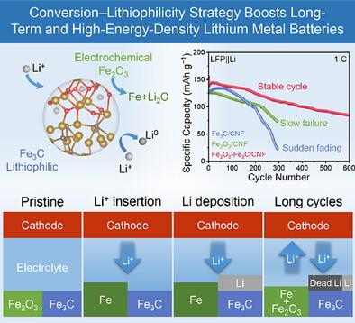 Conversion–Lithiophilicity Hosts Toward Long-Term and High-Energy-Density Lithium Metal Batteries
