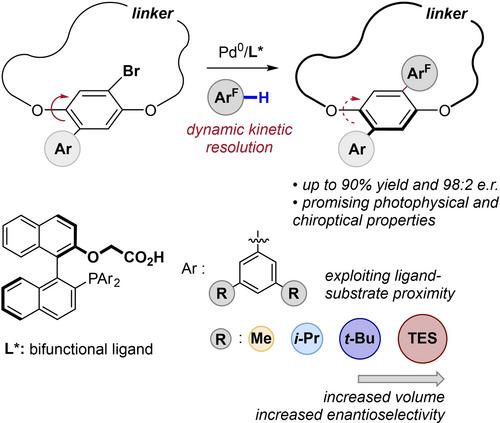 A C–H Arylation-Based Enantioselective Synthesis of Planar Chiral Cyclophanes