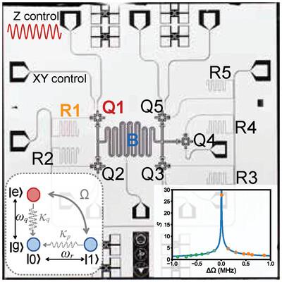 Enhancement of Sensitivity Near Exceptional Points in Dissipative Qubit-Resonator Systems