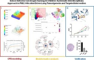 Indoor airborne carcinogen synergy in children: systematic interdisciplinary approach to PM2.5-nicotine driven lung tumorigenesis and targeted intervention