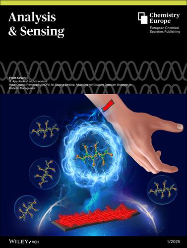 Front Cover: Metal-Organic Frameworks (MOFs) for Glucose Sensing: Advancing Non-Invasive Detection Strategies in Diabetes Management (Anal. Sens. 1/2025)