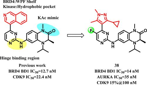 Structure-Based Rational Design and Evaluation of BET-Aurora Kinase Dual-Inhibitors for Treatment of Cancers