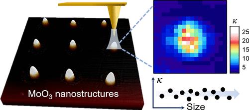 Dielectric Constant of a Single MoO3 Nanostructure
