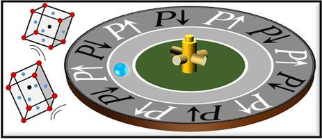 Oxygen-vacancy mediated deterministic domain distribution at the onset of ferroelectricity