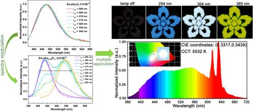 Theoretically Guided Development of Excitation-Wavelength-Dependent Multifunctional Phosphor Based on Gallium Vacancy Perturbation