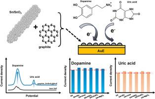 Microwave plasma treated Sn/SnO2 and graphite nanocomposites to synergistically promote electrochemical sensing performance toward dopamine and uric acid
