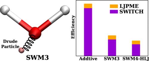 Computationally Efficient Polarizable MD Simulations: A Simple Water Model for the Classical Drude Oscillator Polarizable Force Field