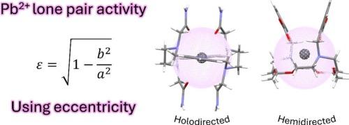 Structural effects of the Pb2+ 6s2 lone pair activity: Eccentricity