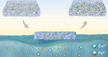A self-floating hydrogel for heavy metal recovery from water