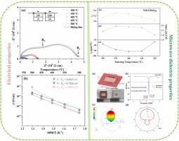 Structure characteristics, electrical and microwave dielectric properties of quaternary-phase Na2O-Fe2O3-MoO3 ceramic and fabrication of patch antenna for a sub-6 GHz 5G band