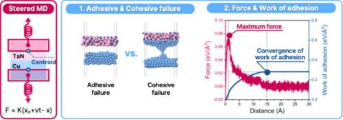 Unveiling strain-dependent adhesion behavior at TaN-Cu interface using machine learning interatomic potential