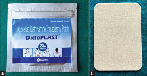 Comparison of analgesic efficacy of pain patches in post-orthodontic extraction-a pilot study.