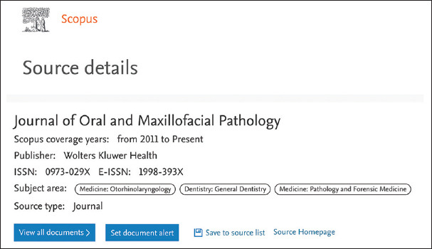 Journal cloning: Need for awareness among oral pathologists in India.