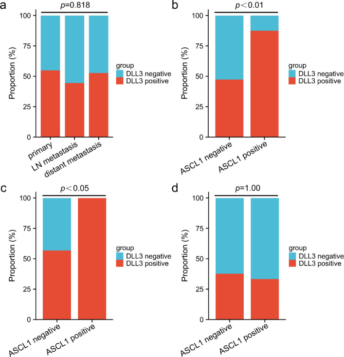 Exploring the expression of DLL3 in gastroenteropancreatic neuroendocrine neoplasms and its potential diagnostic value.