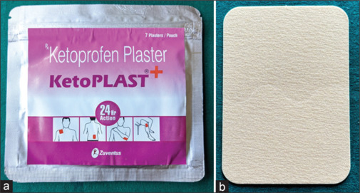 Comparison of analgesic efficacy of pain patches in post-orthodontic extraction-a pilot study.