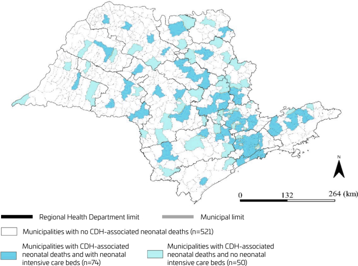 Neonatal mortality of live births with congenital diaphragmatic hernia in São Paulo State, Brazil: Failure of care?