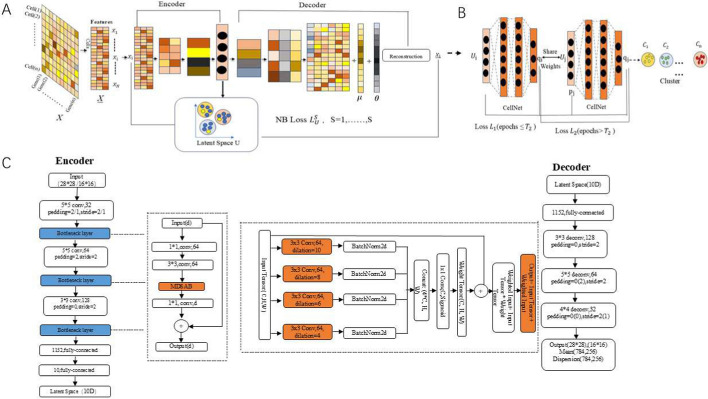 scSMD: a deep learning method for accurate clustering of single cells based on auto-encoder.