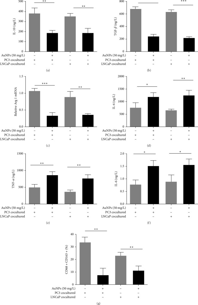 Gold Nanoparticle Inhibits the Tumor-Associated Macrophage M2 Polarization by Inhibiting m<sup>6</sup>A Methylation-Dependent ATG5/Autophagy in Prostate Cancer.