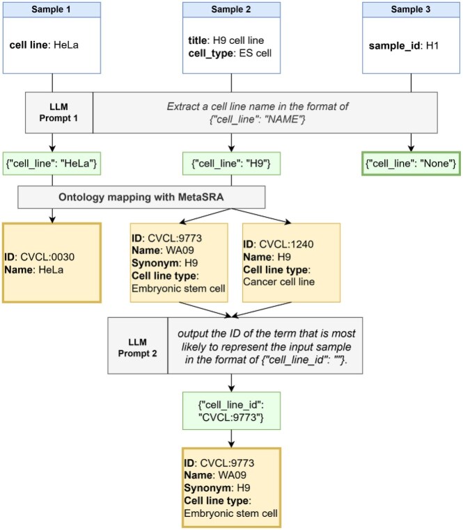 Extraction of biological terms using large language models enhances the usability of metadata in the BioSample database.