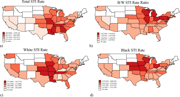 A State-Level Examination into Structural Racism and Racialized Disparities in Sexually Transmitted Infections.