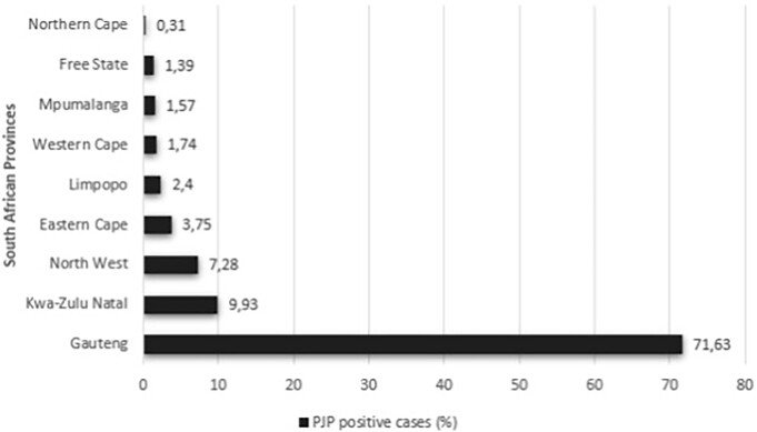 Insights into Pneumocystis jirovecii pneumonia in South Africa (2018-2022).
