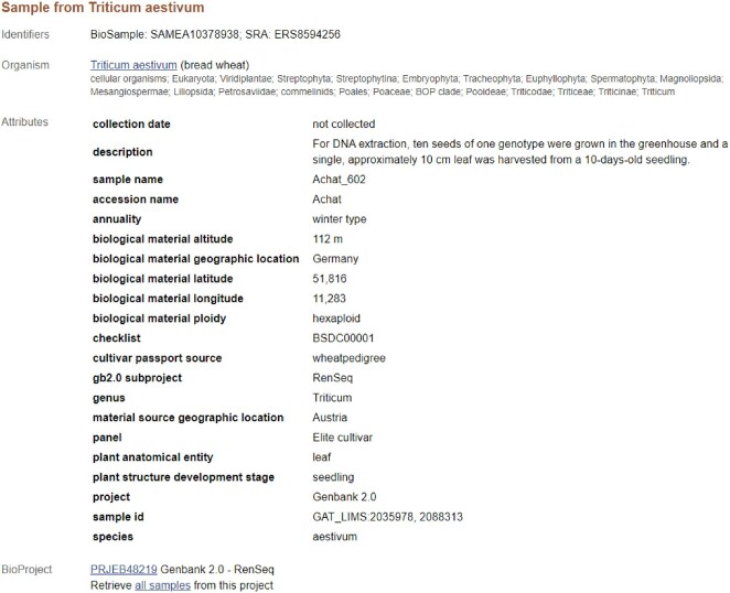 Extraction of biological terms using large language models enhances the usability of metadata in the BioSample database.