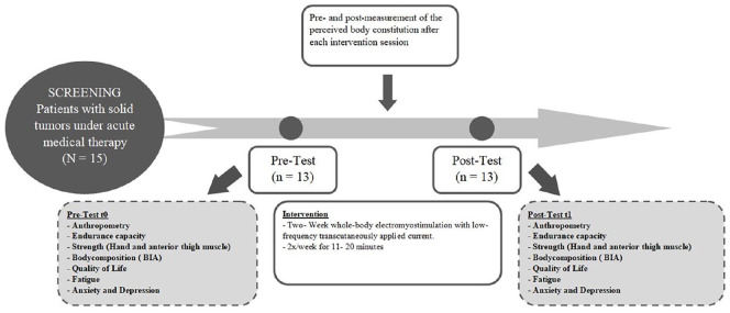 Short-term WB-EMS in Cancer Patients: Positive Effects After 2 Weeks of Exercise-A Single-arm Trial.