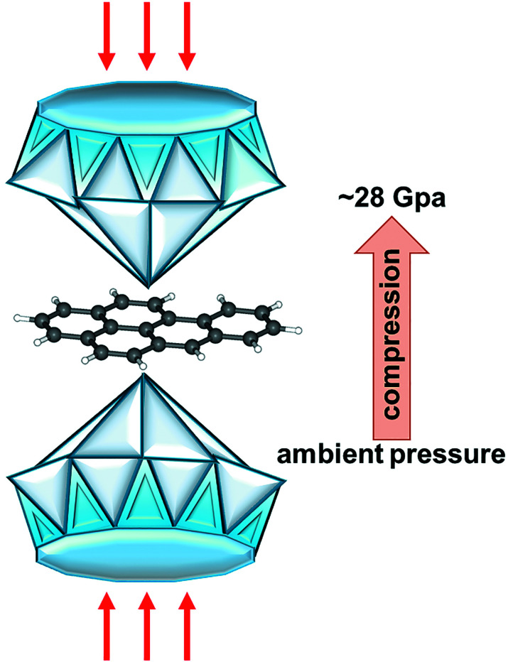 Using high pressure to understand the behavior of organic molecular crystals