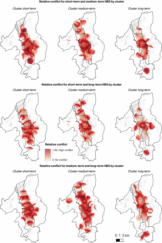Exploring citizens' preferences for the temporal effectiveness of urban nature-based solutions through participatory GIS.