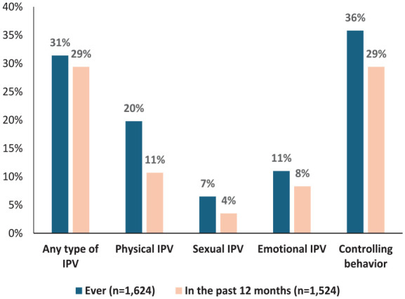 Burden of intimate partner violence, mental health issues, and help-seeking behaviors among women in Nepal.