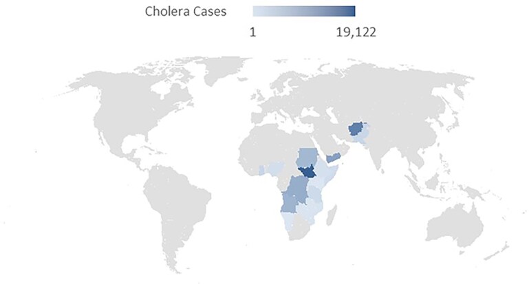 Vibrio cholerae: Understanding a persistent pathogen in Sub-Saharan Africa and the East Mediterranean Region.
