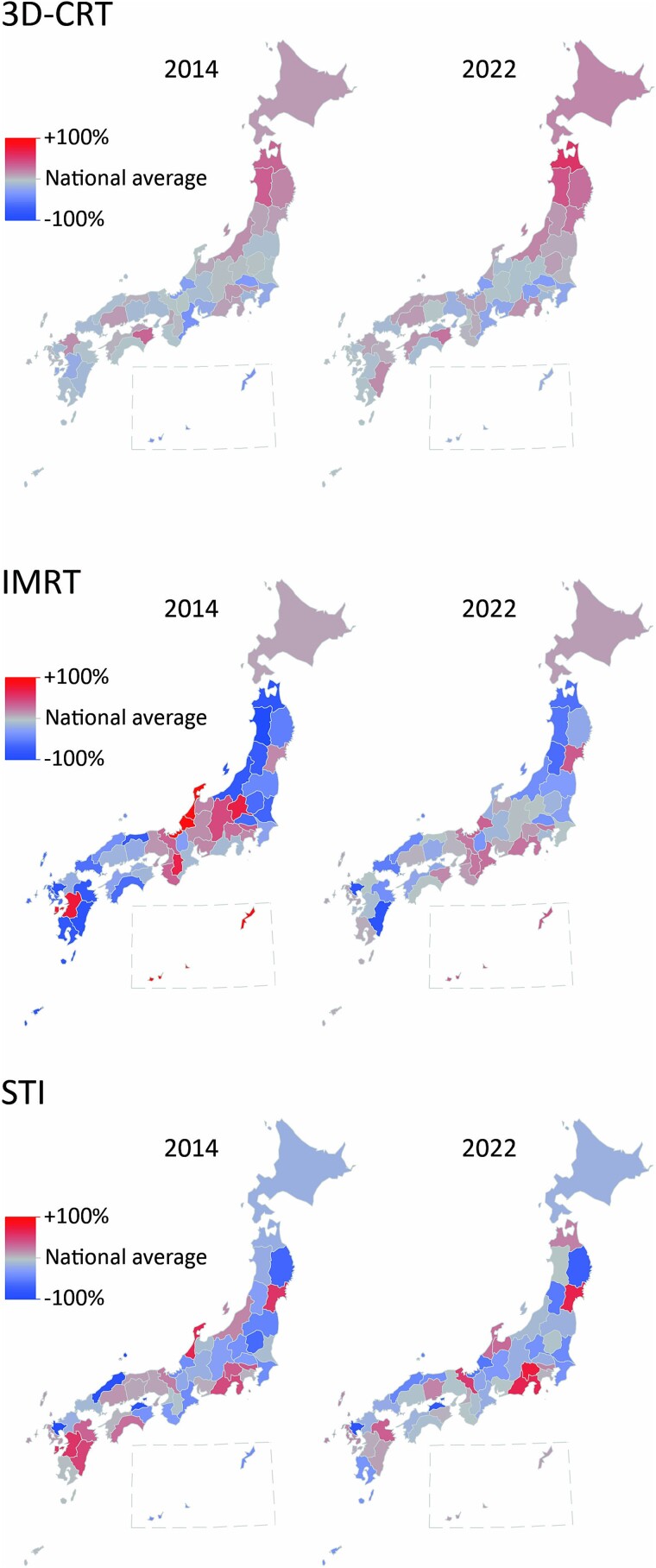 Utilization and regional disparities of radiotherapy in cancer treatment in Japan: a longitudinal study using NDB open data.