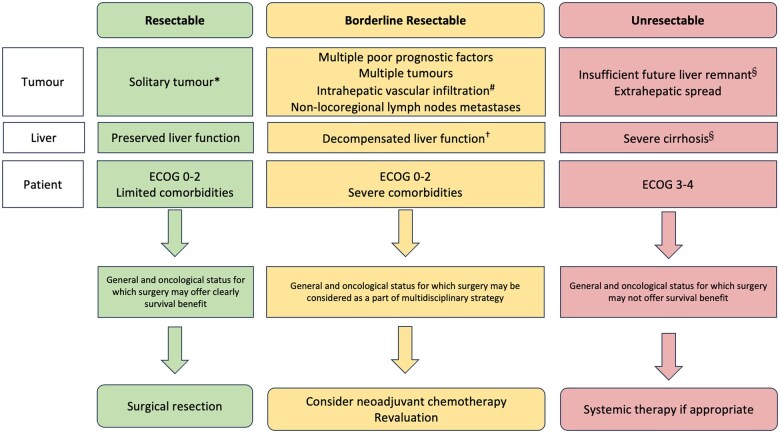Management of intrahepatic cholangiocarcinoma: a review for clinicians.